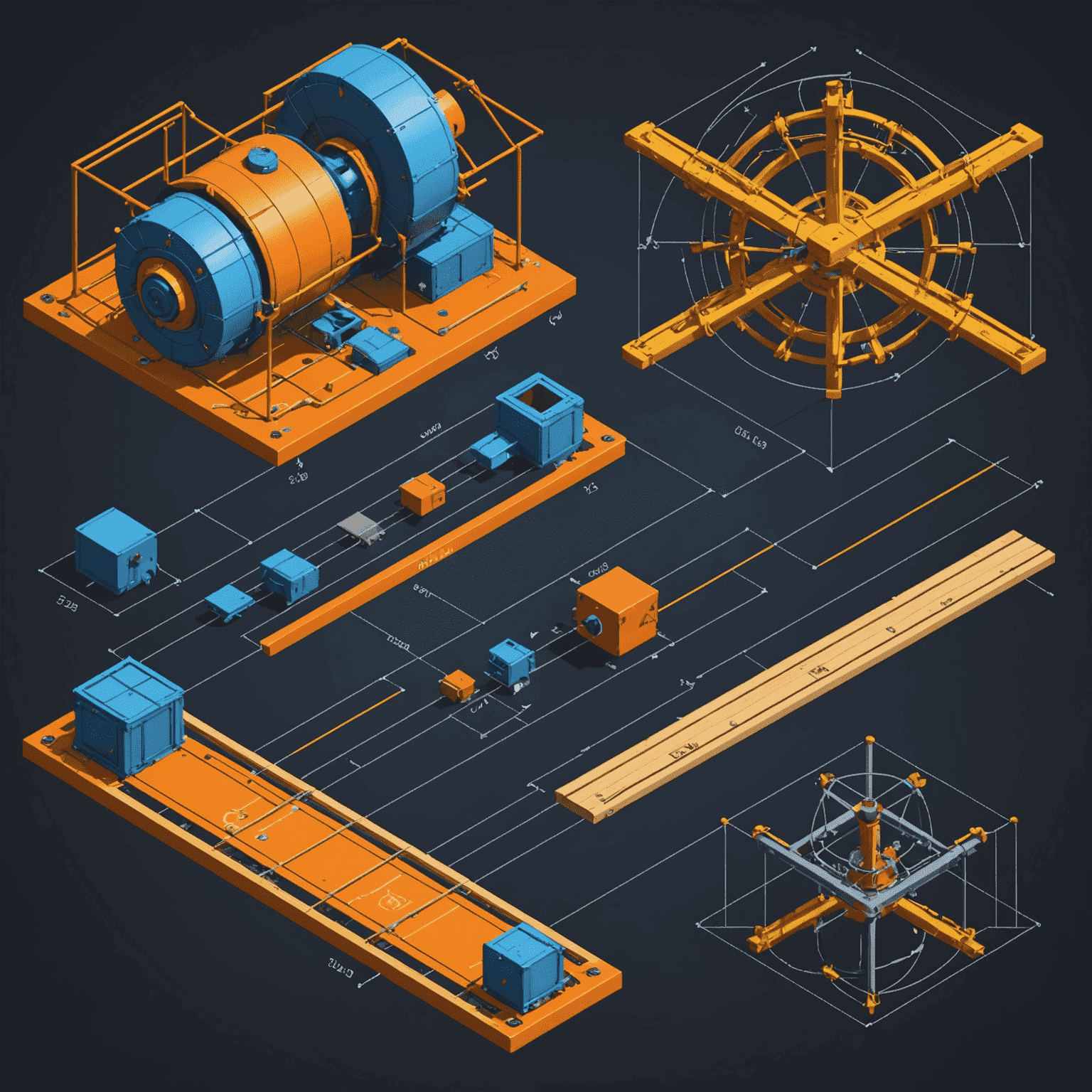 Diagrama que muestra diferentes componentes de física 2D en Unity, incluyendo colliders, rigidbodies y raycast